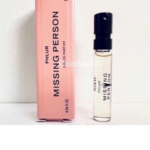 Phlur Missing Person Eau de Parfum - 2 ml Dabber NIB